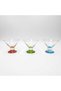 Coral Crema 6 Colorful Ice Cream Bowls - 4