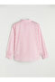 Xside Pink Striped Poplin Women's Shirt - 3