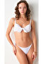 Maya Padded Bikini Top-White