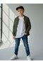 Boy's Cotton Oversized T-Shirt with Hidden Pocket Detail - 4