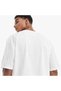 White Oversized Printed Men's T-Shirt - 2