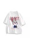 Unisex Lightning Zootopia Crazy Front Printed Lover Couple Combination Design Oversize T-Shirt Set of 2 - 3