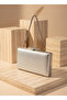 Silver Color Snake Shell Pattern Chain Strap Women Evening Dress Bag Wedding Engagement Graduation - 2