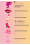Kokoş Girl Themed Set - Cici Girl Themed Set Lipstick Bag Stiletto Pink Head Foil Balloon 5 Years Old - 2