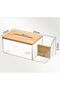 Nordic Style Bamboo Model Pinterest Napkin Holder Decorative Desktop Napkin Holder and Organizer - 3