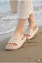 Women's High Sole Daily Slippers, Suitable for Beach, Sea, Vacation, Hospital, Balcony, Summer Use, Lightweight and Comfortable - 5