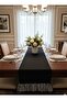 Gingham Ruffled Runner with Frills on the Ends - 2