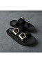 Women's Double Buckle Eva Light Sole Daily Beach Pool Slippers - 3