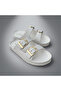Women's Double Buckle Eva Light Sole Daily Beach Pool Slippers