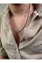 Men's Silver Stainless Steel Necklace Does Not Lose Color Does Not Fade Can Be Combined Stainless Steel - 2