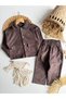 4-12 Years Old Boys' Corduroy Jacket and Pants Set for Holidays and Special Occasions |   Children's Holiday Set - 3