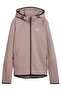 Evostrıpe Full-Zip Hoodie Dk 691898 Tracksuit Top Women's Jacket Pudra