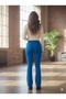 Cobalt Blue Spanish-Style Leggings - 2