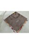 غطاء رأس يمني مطرز يدويًا/تطريز بالإبرة/عمل يدوي من قماش التول/غطاء رأس - 5