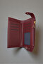 Stylish Burgundy Leather Women's Wallet with Special Box, Zipper, Card Holder, and Multiple Compartments - 4