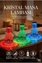 Crystal Table Lamp Rgb Color Changing Night Light 16 Colors and 4 Modes Touch Control