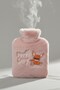 Pink Plush Hot Water Bag with Happy Robot Animal Figure 1 Lt - 8