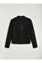 Black Judge Collar Lace Blouse - 4