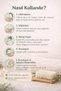 Goat Milk and Honey Pumpkin Fiber Soap – Transparent Natural Exfoliating Soap 120 g - 7