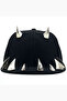 Hip Hop Snapback Cap Hat Black Unisex Men/Women (Adjustable at the Back)