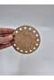 Wooden 10X10 cm 10 Pieces Tray Knitting Plate Supla Perforated Coaster Crochet Base Craft Basket Base - 3