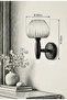 Modern Wall Sconce |   Chain Keyed |   Bedroom & Living Room |   Coffee Corner Lighting - 2
