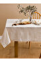 مفرش طاولة مطرز بخطوط من NEVAVM مقاس 140x180 سم - 4
