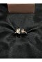 Adjustable Flower Detailed Stone Ring Lrn010 - 6