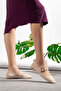 Women's Hard-Soled Z Satin Patterned Orthopedic Ballerinas {41/42/43 Special Large Size Included/Imported Material} - 3
