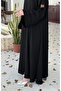 عبايه اسود ساده انيقه - 3