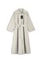 Mevlana Full Length Trench Cream