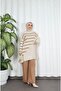Stripe Detailed Knitwear Set - 2
