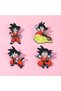 4 Pcs 4 Pcs Cartoon Character Brooch Handsome Dragon Ball Son Goku Enamel Pin Metal Badge Jew - 4