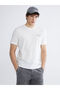 Crew Neck Printed Combed Cotton Men's T-Shirt