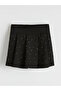 Nevavm Girls' Pleated and Stone Detailed Shorts Skirt with a Difference