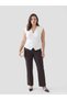 Trendlucky High Waist Spanish Flare Women's Trousers with Difference - 2