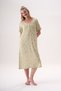 Bamboo Short-Sleeve Knee-Length Summer Women Dress 26216 - 2