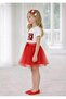 Girl's Star and Crescent Sequined Flag Patterned Performance Costume for April 23Rd and Special Holidays - 2