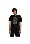 Graphic Men's Black Casual Style T-Shirt 63444101