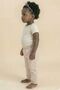 100% Cotton Elastic Cuffed Patterned Baby Girl Sweatpants - Comfortable Fit Seasonal Trousers - 3