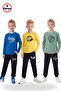 Boys' 3-Piece Tracksuit Set – 6-Piece Long Sleeve Sweatshirt and Sweatpants Set