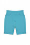 Women's High Waist Lycra Stretchy Turquoise Jean Shorts