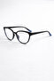 Melone Cat Eye Optical Compatible Ultra Light Black Frame Women's Blue Light Protection Glasses - 3