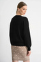Long Sleeve Crew Neck Parker 4g Logo Knitwear Women's Black Knitwear W6Rr48Z26I2-Jblk - 3