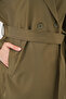 Women's Double-Breasted Collar Trench Coat 5987 - Khaki - 7