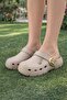 Women's Perforated Comfort Sabo Slippers – with Buckle Strap - 3
