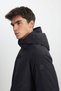 Men's Black Coat L 242506001   Black Coat - 2