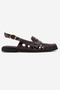 Chance Women's Genuine Leather Sandals Brown - 2