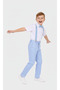 Boy's Pants, Short-Sleeved Shirt and Bow Tie Suspender Set 23 April-Special Holidays - 2