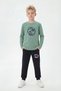 Boys' 3-Piece Tracksuit Set – 6-Piece Sweatshirt and Sweatpants - 3